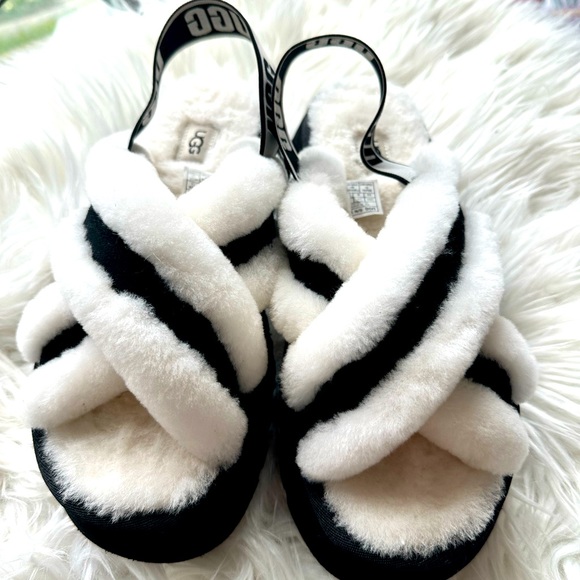 UGG Shoes - Brand new Uug Fuzzy platforms